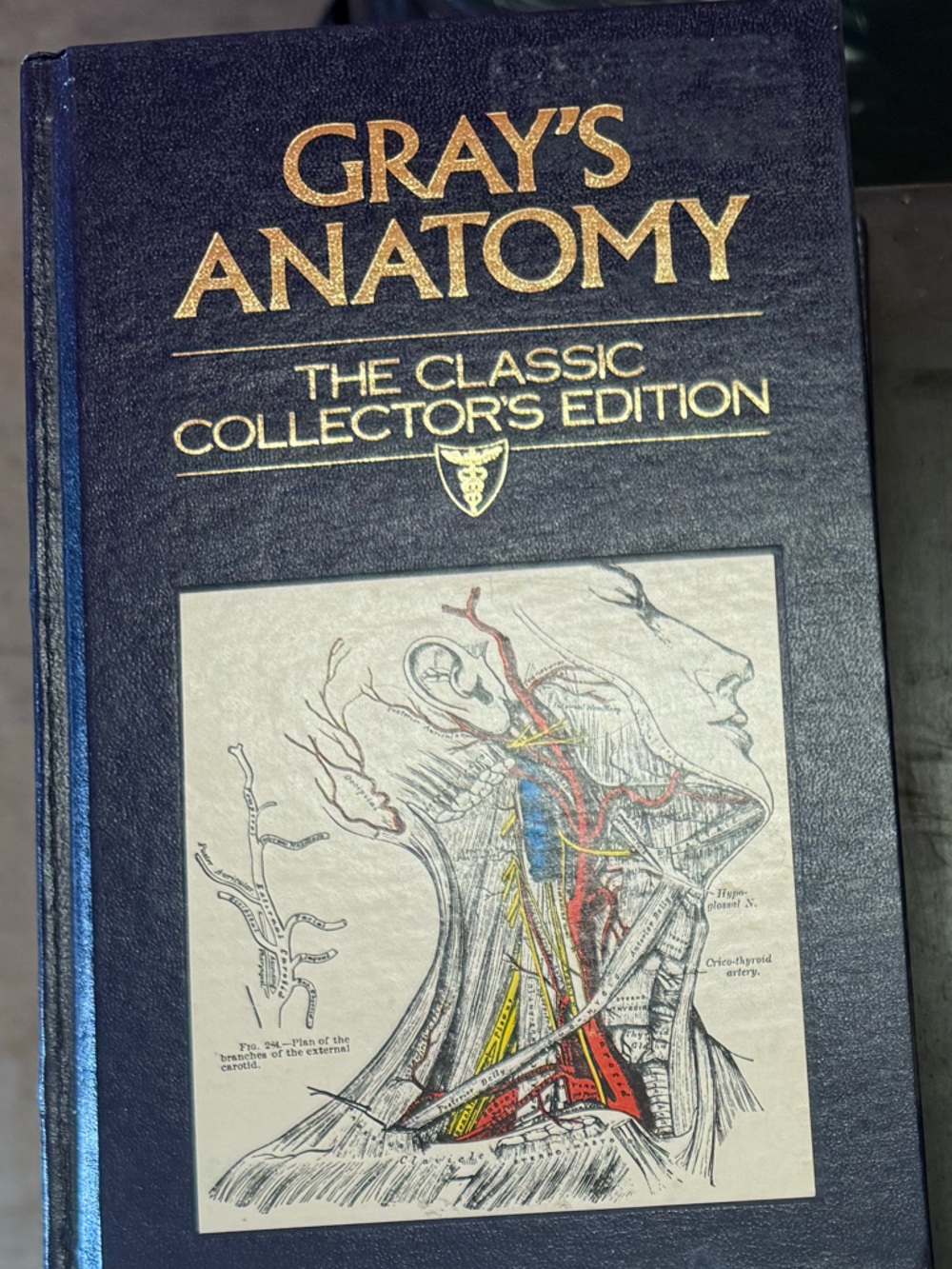 Gray's Anatomy The Classic Collector's Edition - Navy Blue Hardcover